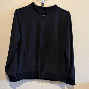 Banana Republic Charcoal Full-Zip Jacket